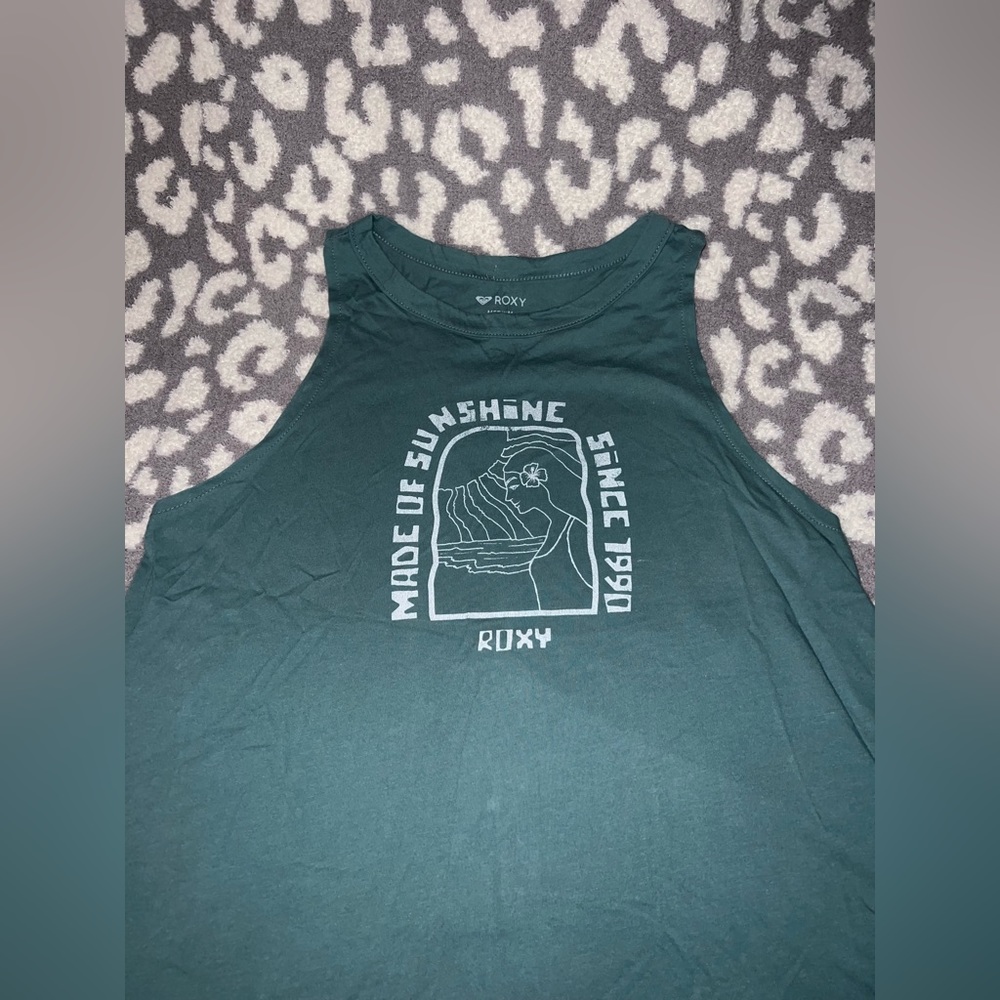 turquoise Roxy tank top